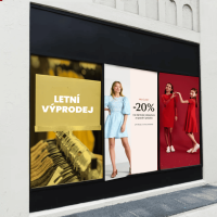 Velkoplo&scaron;n&eacute; samolepky