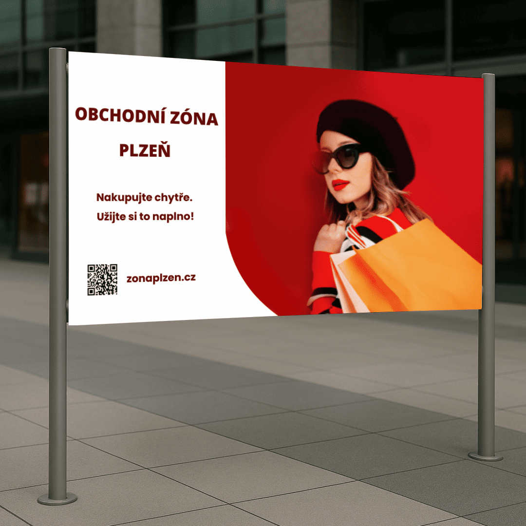 Reklamní deska s vlastním potiskem