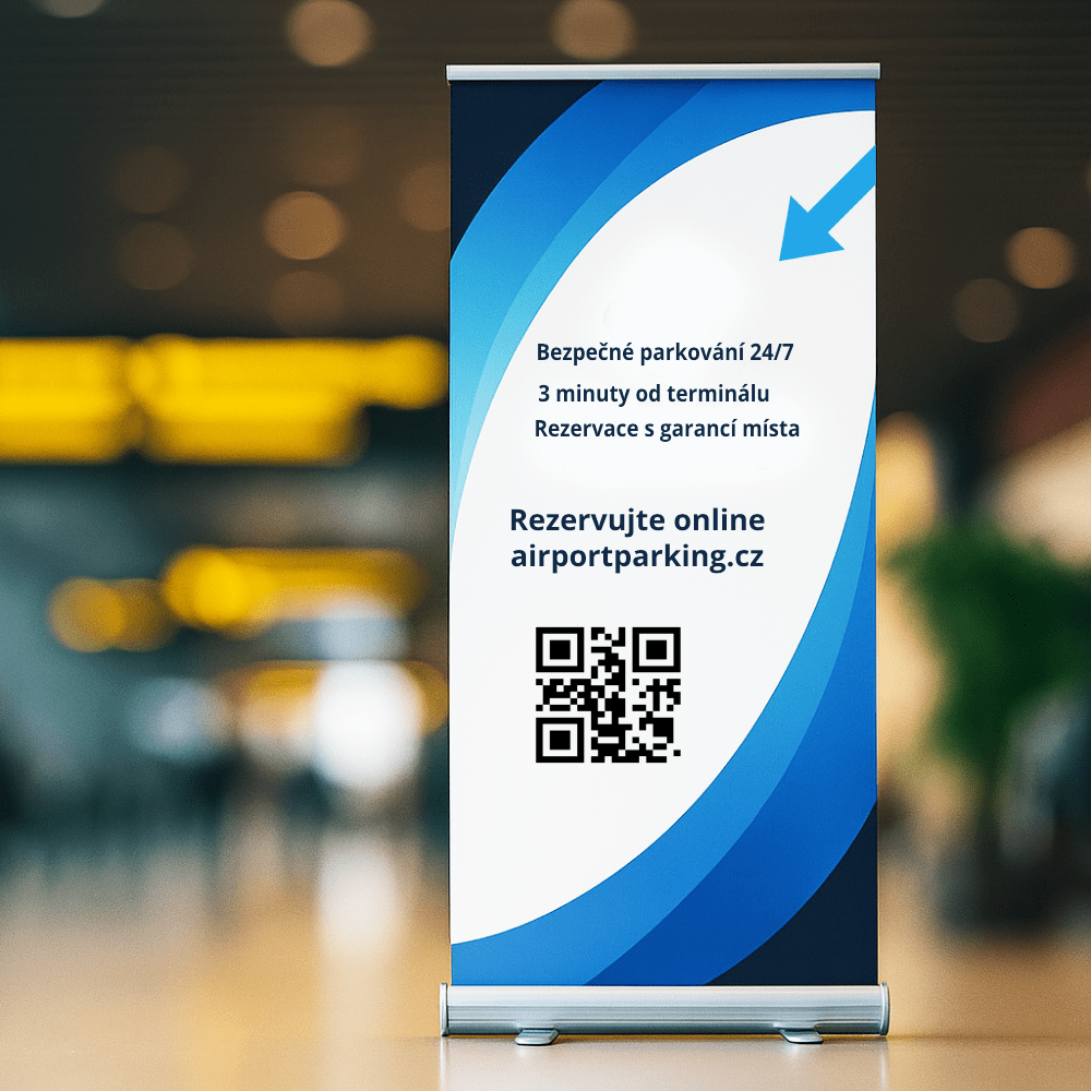 Roll-up pro prezentaci na konferenci